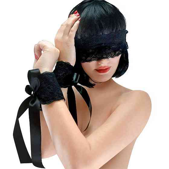 Еротичний набір пов’язка на очі та наручники Art of Sex: Blindfold and Handcuffs Aria Sex Aura Київ