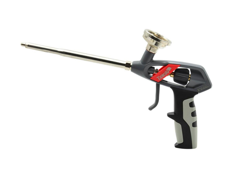 Пістолет монтажної піни "Tvardy" profi металевий Київ - фото 2