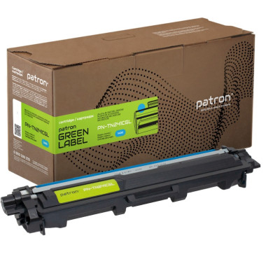 Тонер-картридж Patron Brother TN-241C, cyan Green Label (PN-TN241CGL) Винница - изображение 1