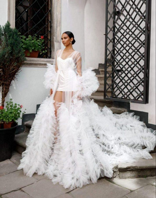 Пеньюар жіночий блідо рожевий 28275 Луцк - изображение 1