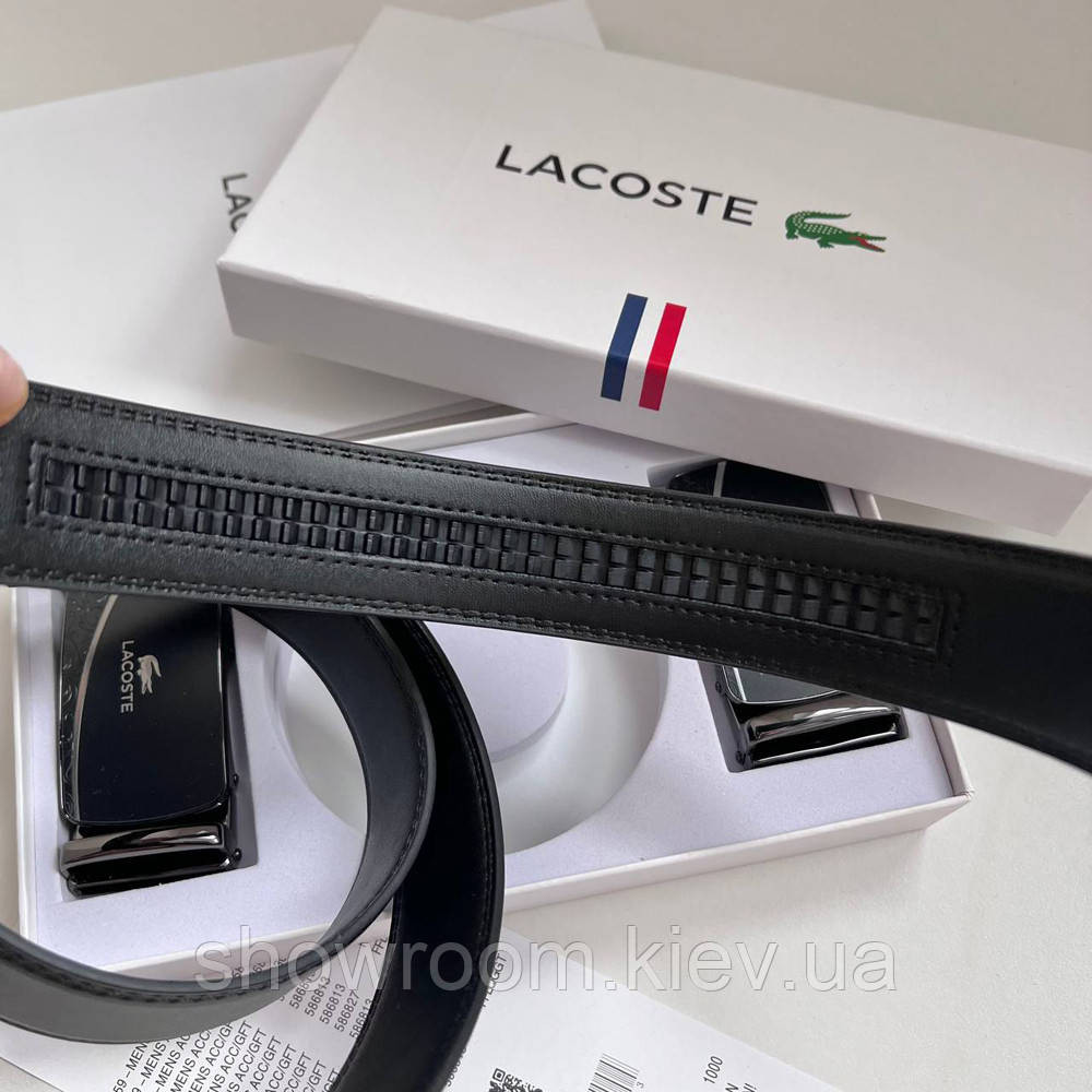 Чоловічий подарунковий набір Lacoste (пряжки автомат) (992) Київ - фото 5
