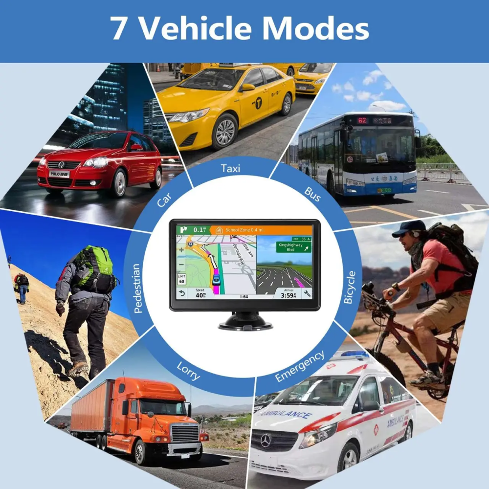 Автомобильный GPS навигатор 715MT 7'' мультитач 256Mb 8Gb Винница - изображение 7