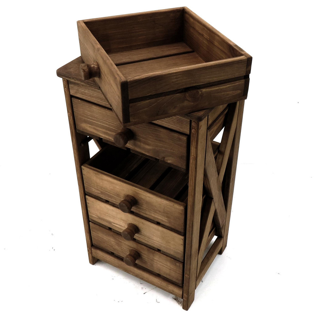 Стелаж для овочів і фруктів "Догвуд" сепія Миколаїв - фото 2