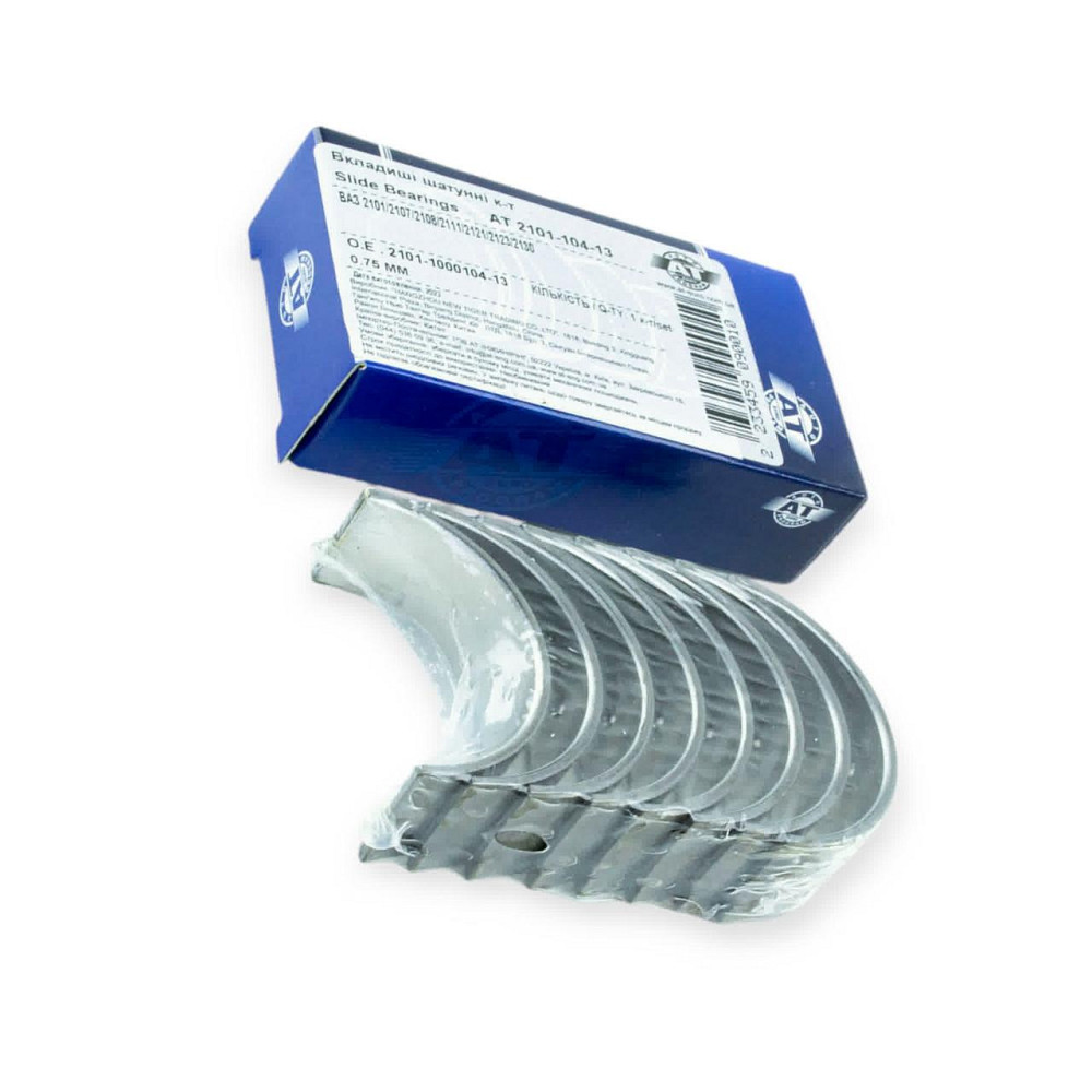 Вкладиші валу 2101 AT 0,75 шатун колінчастого Мукачево - фото 1