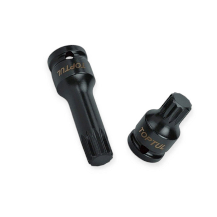 Головка - вставка SPLINE двенадцатилучевая ударная 1/2