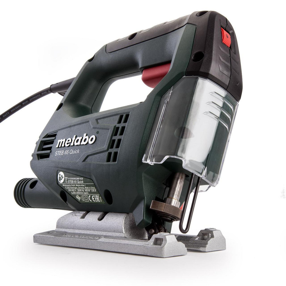 Профессиональный электрический лобзик по дереву Metabo STEB 65 Quick : 450 Вт (601030000) Киев - изображение 11