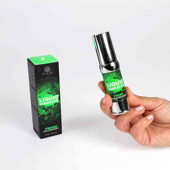Рідкий вібратор - Secret Play Liquid Vibrator Fresh, 15 мл Sex Aura Київ