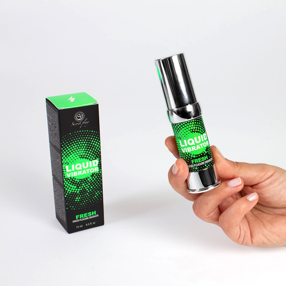 Рідкий вібратор - Secret Play Liquid Vibrator Fresh, 15 мл Sex Aura Київ - фото 4