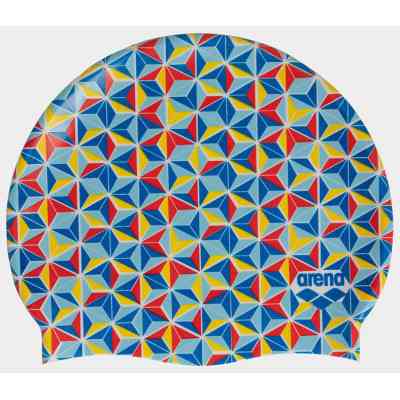 Шапка для плавання Arena Print JR 94171-236 зелений Діт OSFM (3468337082682) Вінниця
