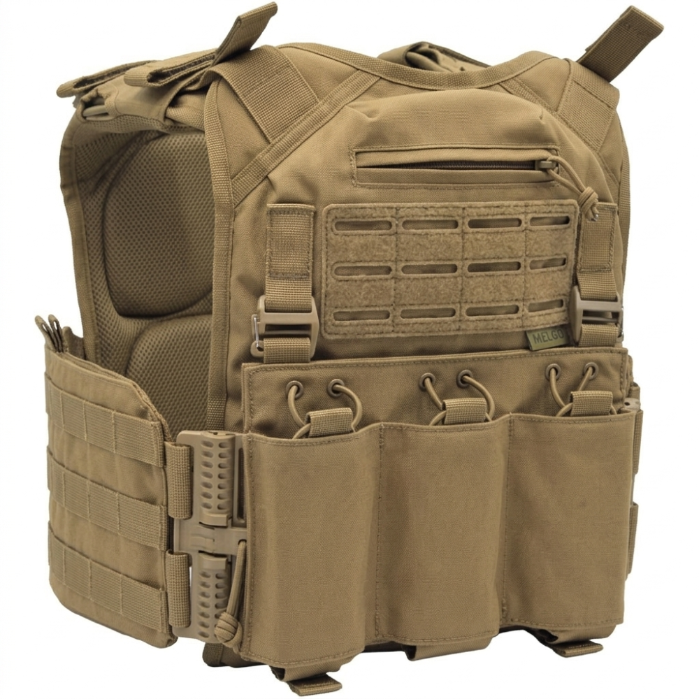 Плитоноска Gen3.PRO з панеллю під магазини Койот Cordura 1000 D Київ - фото 1