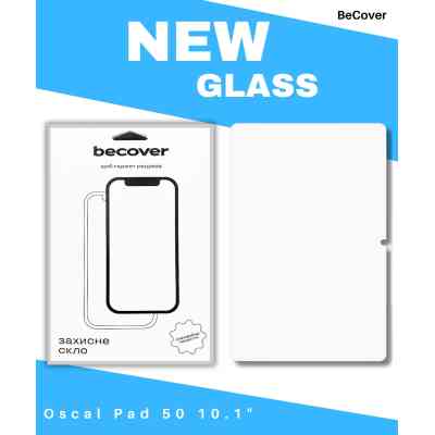 Стекло защитное BeCover Oscal Pad 50 10.1" (714608) Винница