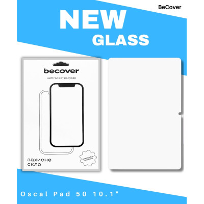 Стекло защитное BeCover Oscal Pad 50 10.1" (714608) Винница - изображение 1