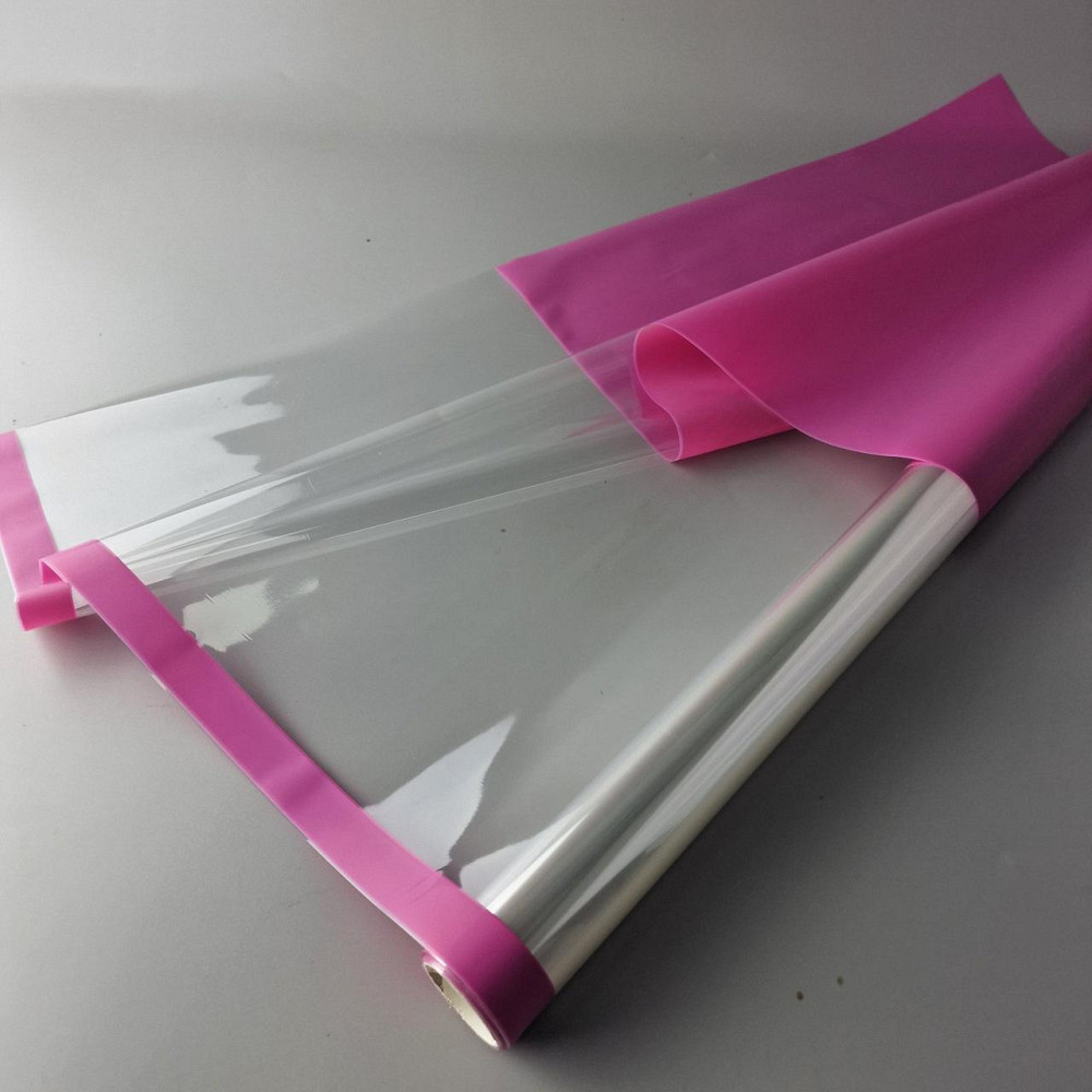 Пленка для цветов Рулон 8 м Тонировка с каймой  (75) (h700) № 803 Малиновый (1 шт) Харьков - изображение 1