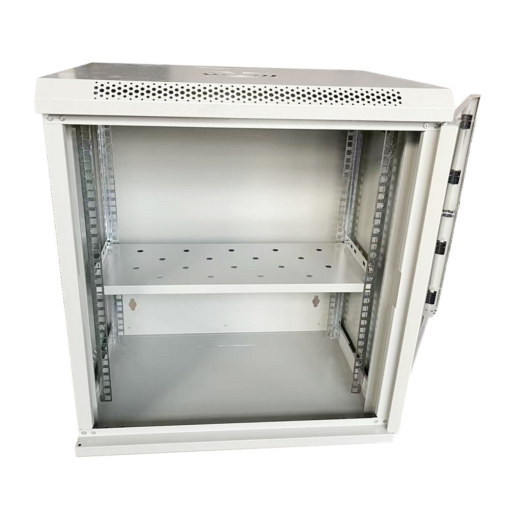 Шкаф настенный серверный GEAR 12U 600x600х600 мм серый с полкой (GWMSN-12U-600-600G) Киев - изображение 4