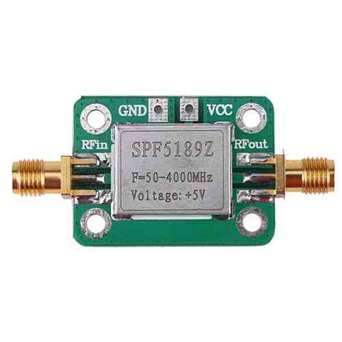 Усилитель радиосигнала LNA SPF5189Z, 50–4000МГц, 20дБ, малошумящий, питание 5В Киев