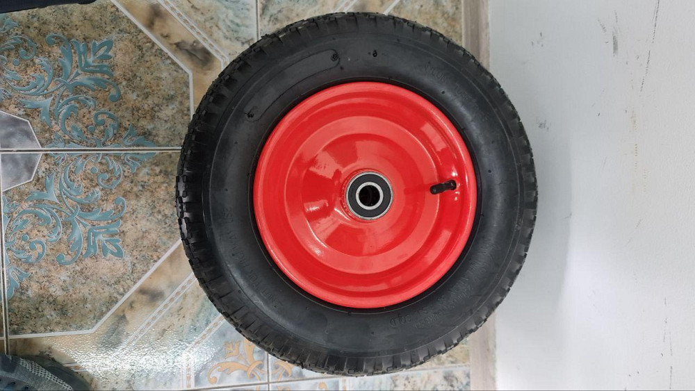 Колесо для тачки 3.50-8 Колесо для тачки садовой Колесо для тачки с осью Колесо тележки Резиновое колесо Белая Церковь - изображение 4