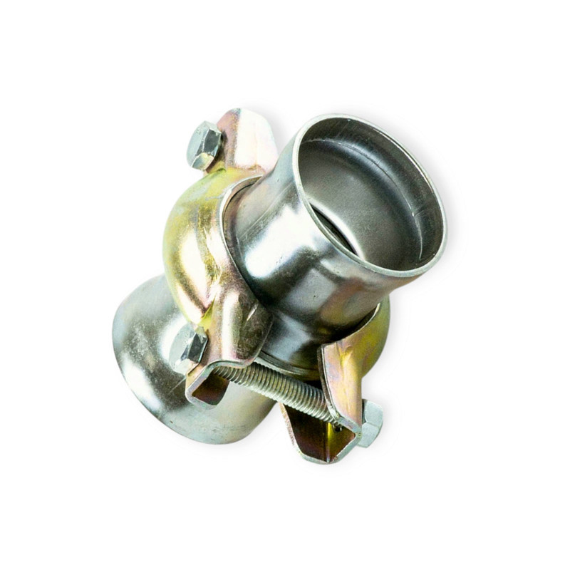 Хомут d=48 с патрубком глушителя Мукачево - изображение 1