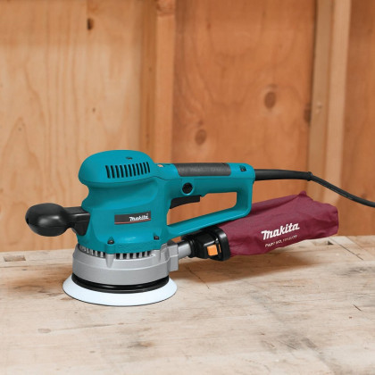 Эксцентриковая шлифмашина (орбитальная) Makita BO 6030 : 310 Вт, 150 мм платформа шлифмашина Киев - изображение 9