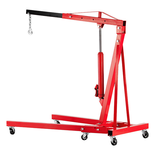 Кран съемник двигателя гидравлический подкатной 2 т (комплект из двух частей) INTERTOOL GT0808 Киев - изображение 5