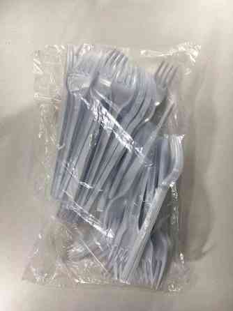 Вилка пластиковая одноразовая Extra 16 см 100 шт Андрекс Харків