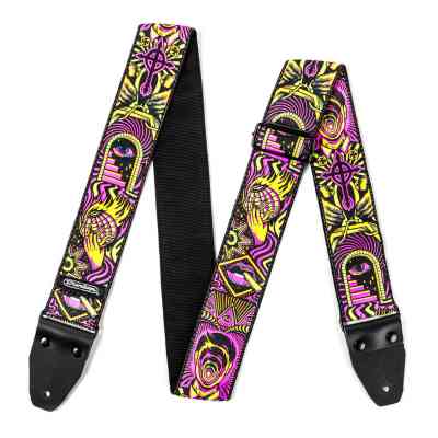 Ремень для гитары Jim Dunlop ILoveDust Headspace Orange Strap (ILD03) Винница