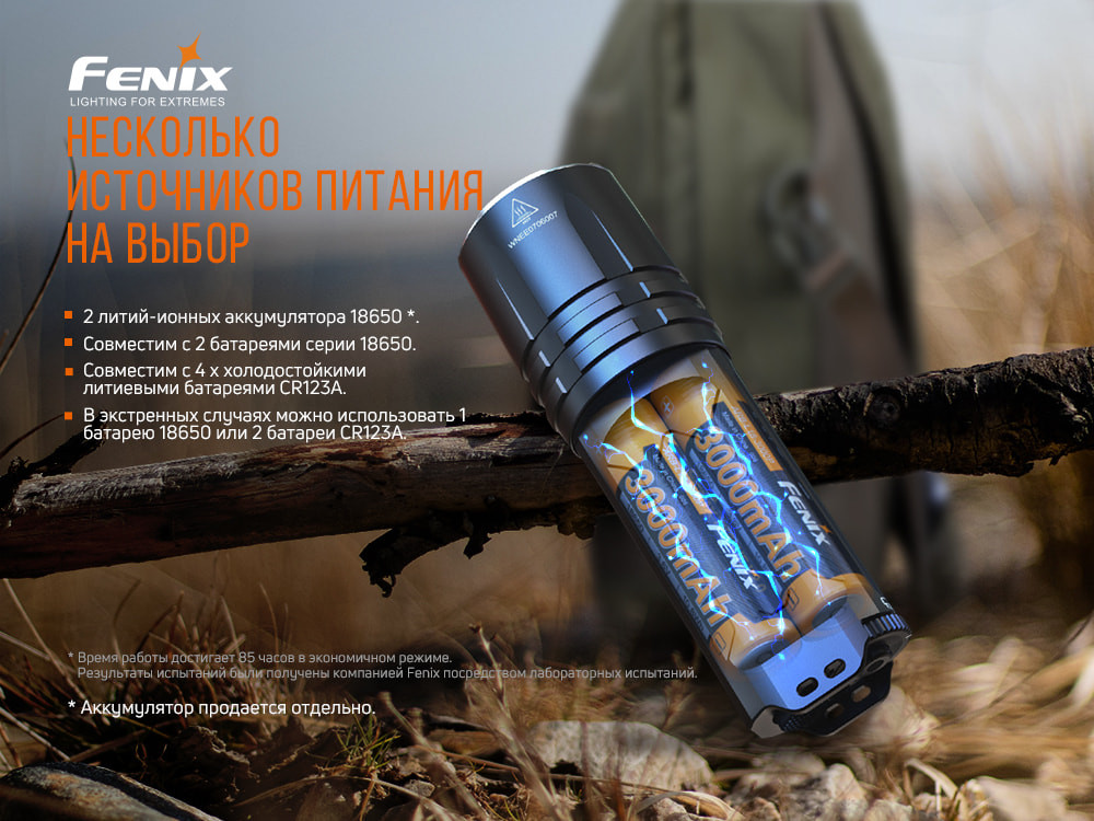 Ліхтар ручний Fenix TK35UE V2.0 Київ - фото 15