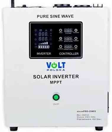 Настенный солнечный инвертор 24V 230V 2500VA/1800W Харьков