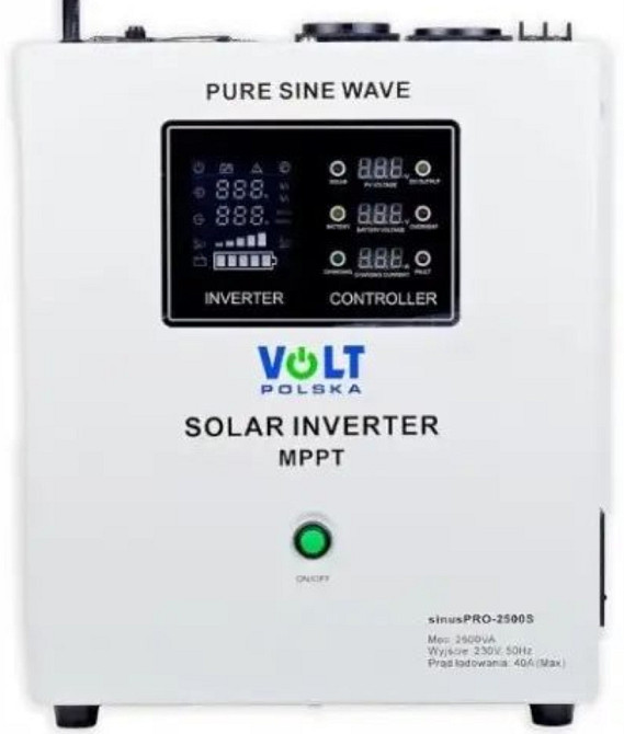 Настенный солнечный инвертор 24V 230V 2500VA/1800W Харьков - изображение 1