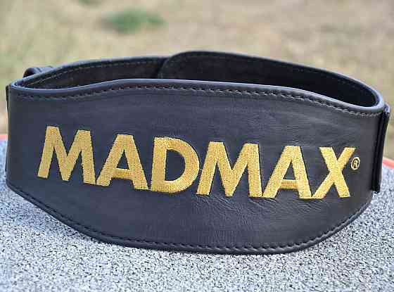 Пояс для важкої атлетики MadMax MFB-999 Restless & Wild Black XL Кам'янське