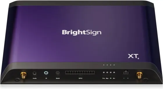 Сервер BrightSign XT2145 8K Multiplex I/O Player | Odtwarzacz reklamowy Digital Signage 60p, 2x HDMI, HTML5, PoE+, USB, RS-232 Київ