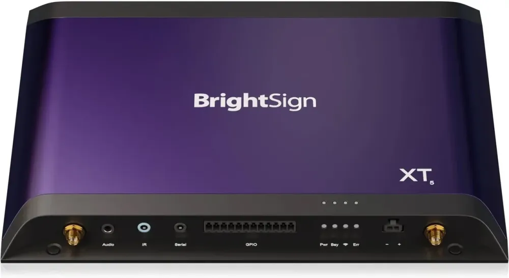 Сервер BrightSign XT2145 8K Multiplex I/O Player | Odtwarzacz reklamowy Digital Signage 60p, 2x HDMI, HTML5, PoE+, USB, RS-232 Київ - фото 1