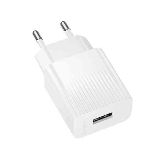 Мережевий зарядний пристрій BOROFONE BAS71A Source single-port charger White Одеса