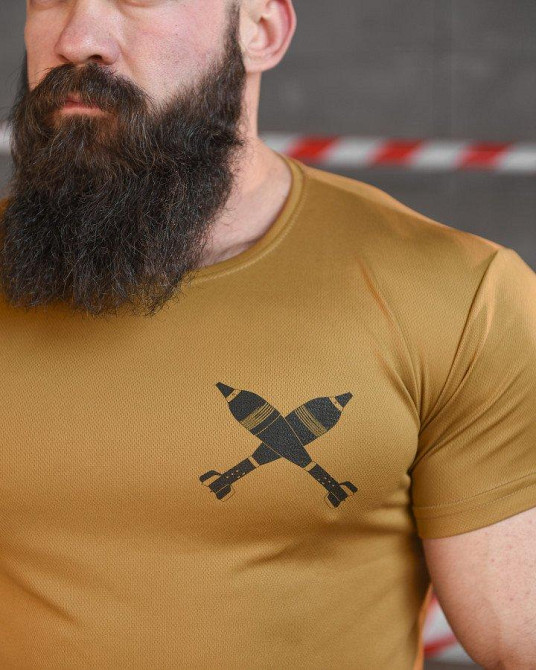 Тактична популярна футболка SABUR mina кайот ВТ6569 Одеса - фото 5