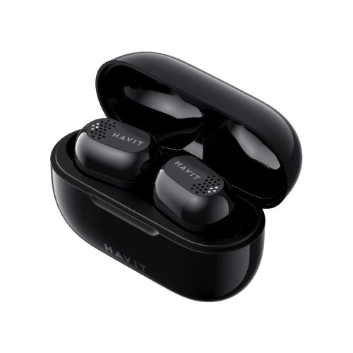 Навушники бездротові Havit TW925 чорний Житомир - изображение 4