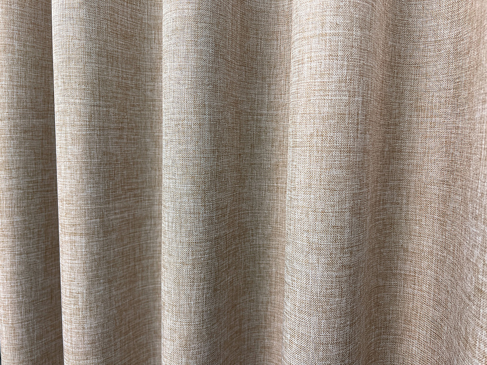 Комплект коротких штор VR-Textil ALORA-TON № 1874ш Бежевый 140х170см 2 шт (35-0432) Киев - изображение 7