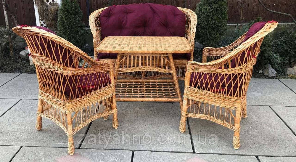 Мебель плетеная из лозы на подарок Киев - изображение 2