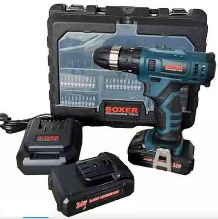 SR-005 Акумуляторний Дриль-Шуруповерт 24В, 2 АКБ, 72 аксесуари, 2 швидкості, кейс для дому та роботи Одеса