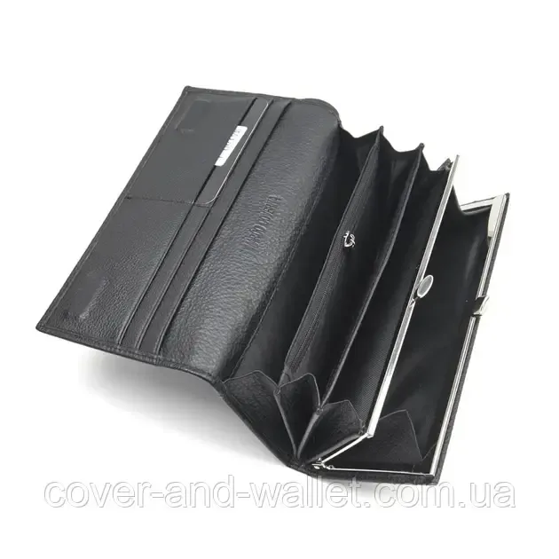 Женский кожаный кошелёк на магнитах красного цвета Marco Coverna MC 1411 Киев - изображение 7