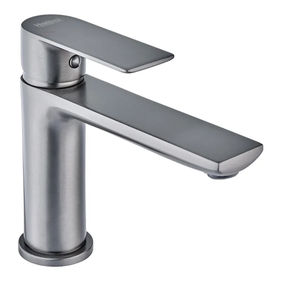 Смеситель для умывальника Haiba Alex 001 Long Графит (HB3993) Харьков