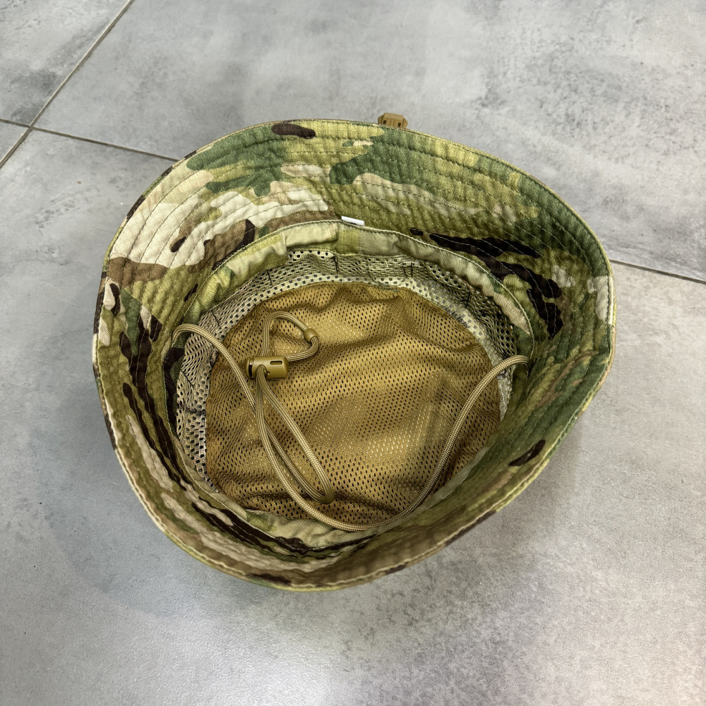 Панама з сіткою, тактична, Мультикам, розмір XL, ріп-стоп (65% бавовна, 35% polyester), WINTAC, Україна Київ - фото 6