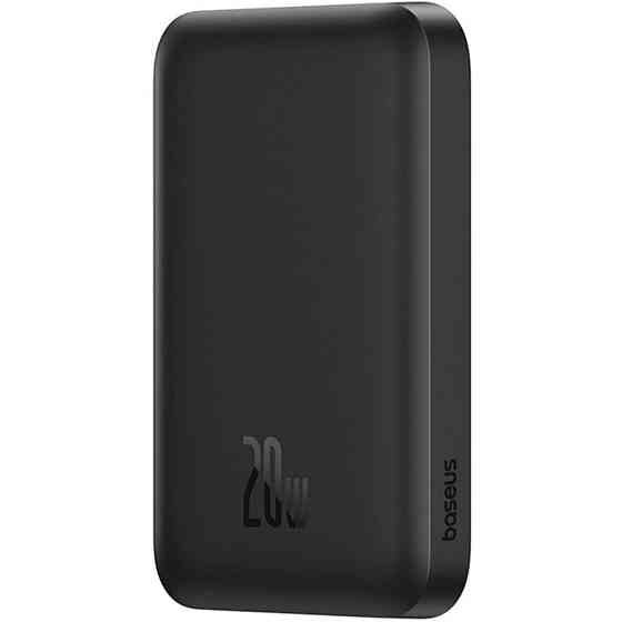 УМБ Baseus Magnetic Wireless Mini Air 6000mAh 20W PD,QC, USB-C In/Out, Qi-15W Black Винница