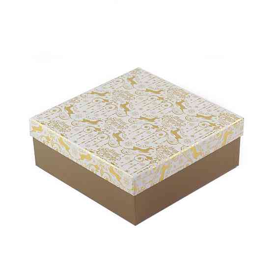 Коробка подарункова Gold 18 х 18 х 8 см Ровно
