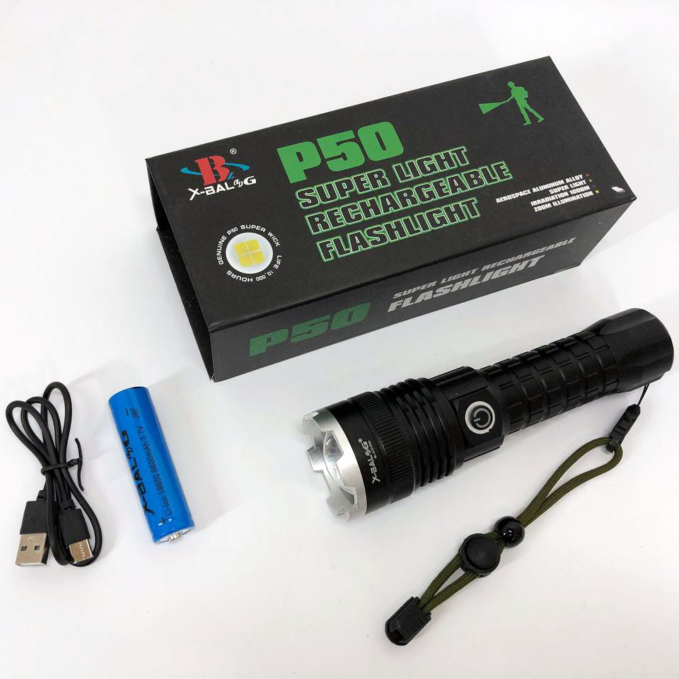 Сильный фонарик, Фонарь ручной с функцией зарядки, Лучший тактический фонарь Мощный для рыбалки XZ-40 Ивано-Франковск - изображение 8