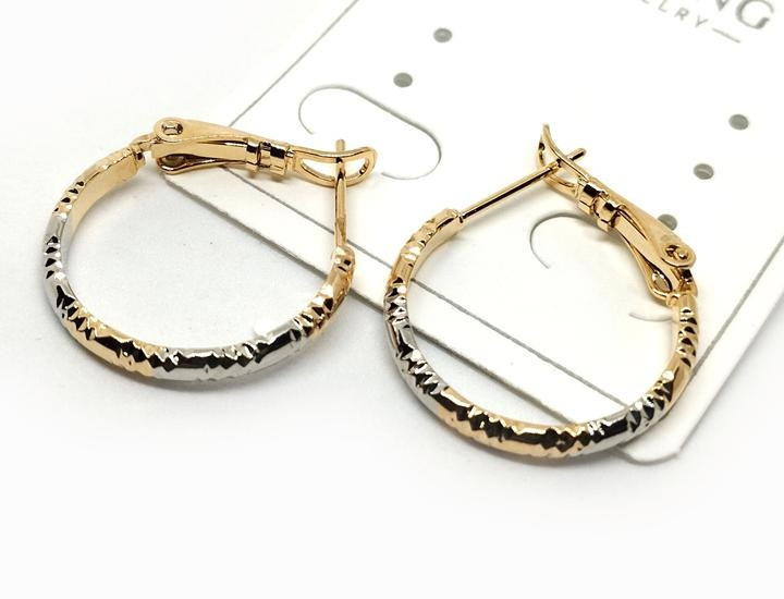 Сережки женские кольца Киев - изображение 1