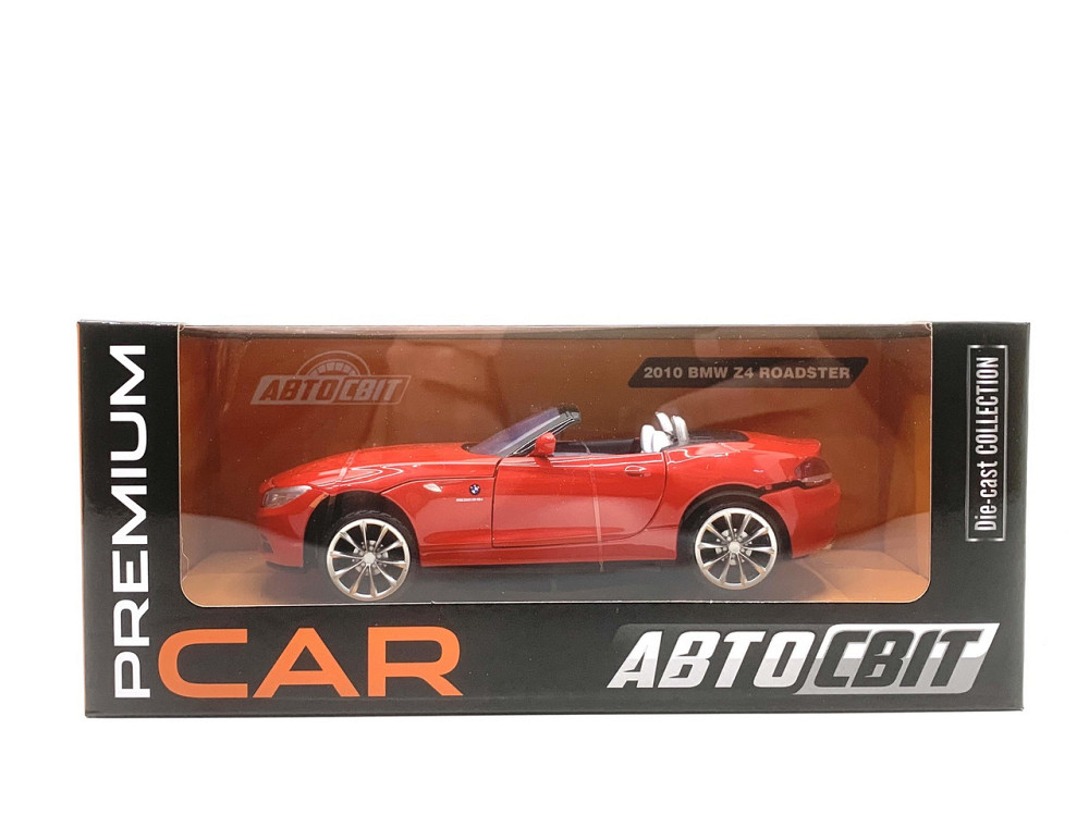 Машина Автосвіт BMW Z4 інерційна відчиняються двері капот 1:24 Червона (AP-1933) Чернігів - фото 9