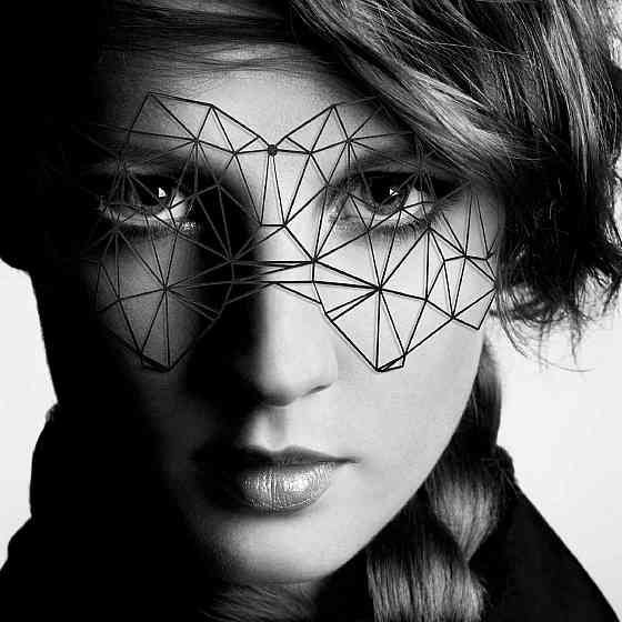 Вінілова маска на стікерах КРИСТИНА Bijoux Indiscrets (Іспанія) Sex Aura Київ