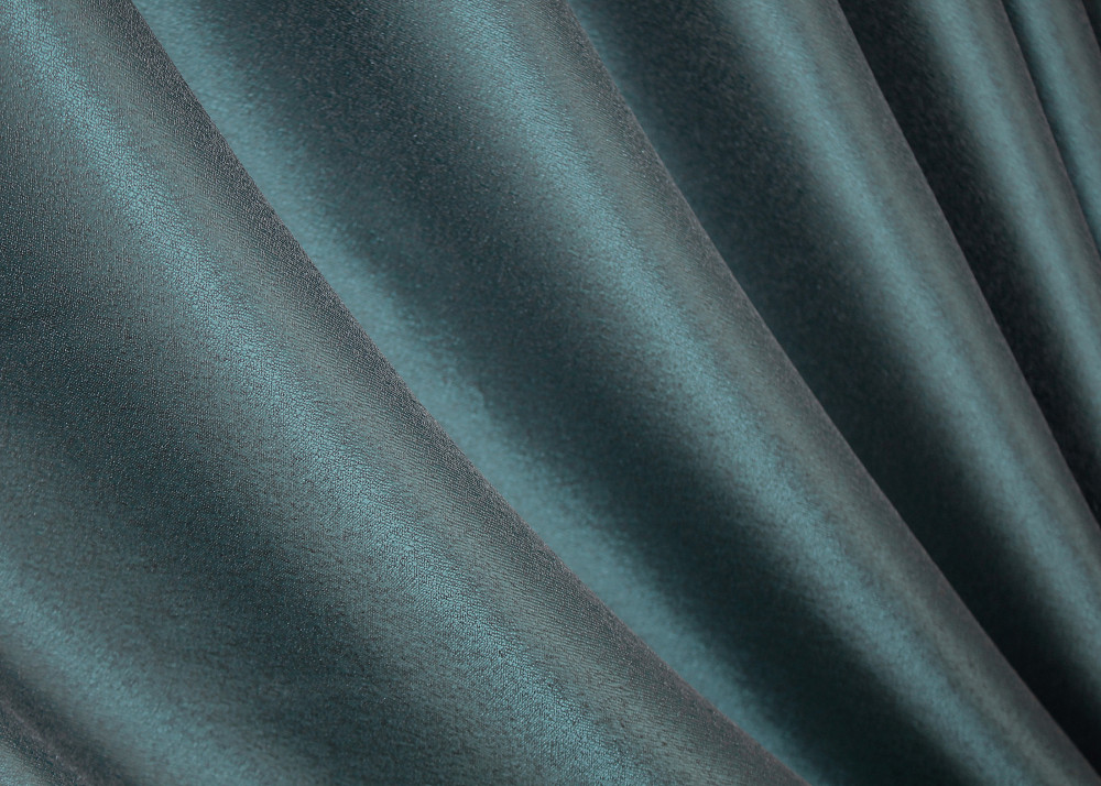 Комплект готовых штор VR-Textil ANZIO № 1465ш Бирюзовый с графитовым 140х290 см 2 шт (33-0332) Киев - изображение 6