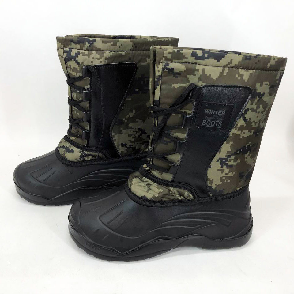 Мужская облегченная обувь 46р 30, 5см, Удобная мужская обувь легкая, Меховые бурки TK-67 Львов - изображение 3