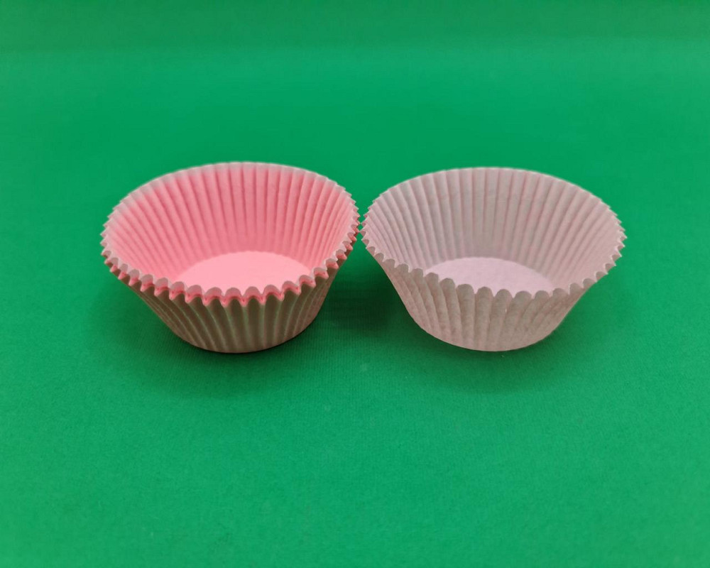 Тартолітка для кексів А7 "Кругла рожева" D50 H30 (100 шт.) (1 уп.) Харків - фото 1