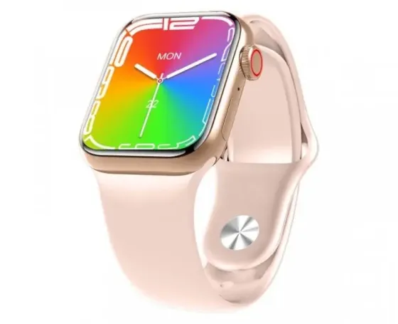 Furminator золотые Смарт-часы Smart Watch GS7 MINI 41 мм, Фитнес часы с тонометром и пульсоксим Коломия